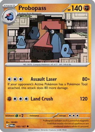 Probopass - 102/167 (102) Uncommon