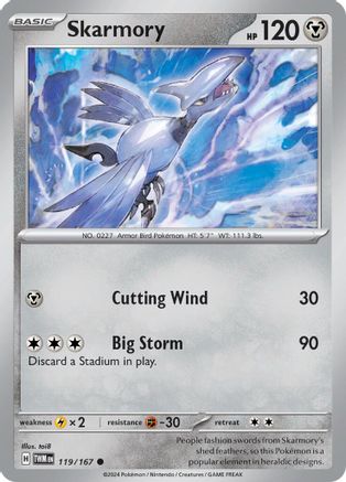 Skarmory (119) Common Reverse Holofoil