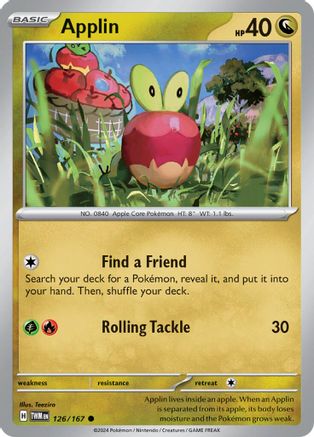 Applin - 126/167 (126) Common