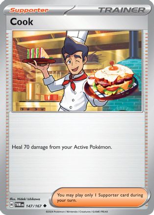 Cook (147) Uncommon Reverse Holofoil