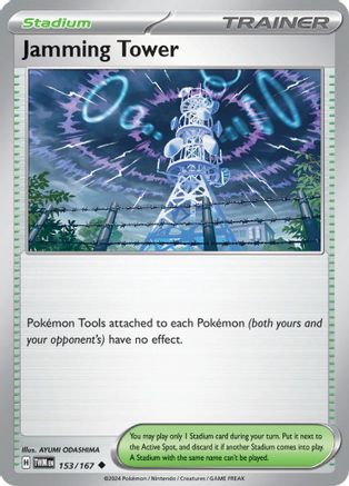 Jamming Tower (153) Uncommon Reverse Holofoil