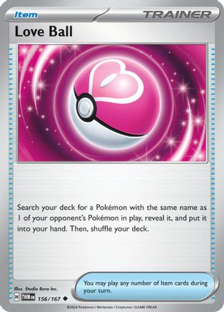 Love Ball (156) Uncommon Reverse Holofoil