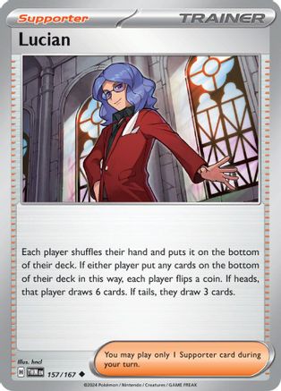 Lucian - 157/167 (157) Uncommon Reverse Holofoil