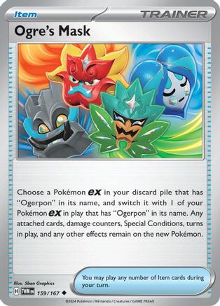 Ogre's Mask (159) Uncommon Reverse Holofoil