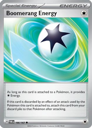 Boomerang Energy (166) Uncommon Reverse Holofoil