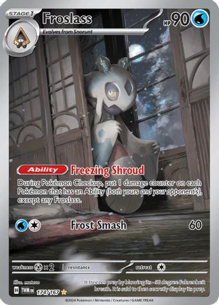 Froslass - 174/167 (174) Illustration Rare Holofoil