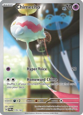 Chimecho - 179/167 (179) Illustration Rare Holofoil