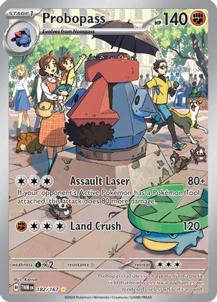 Probopass - 182/167 (182) Illustration Rare Holofoil