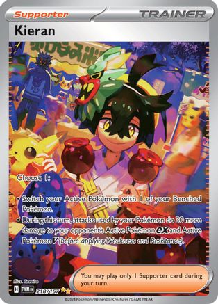 Kieran - 218/167 (218) Special Illustration Rare Holofoil