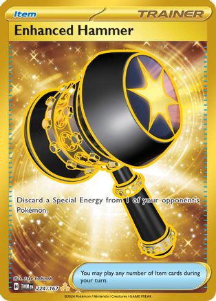 Enhanced Hammer - 224/167 (224) Hyper Rare Holofoil