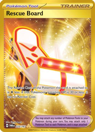 Rescue Board (225) Hyper Rare Holofoil