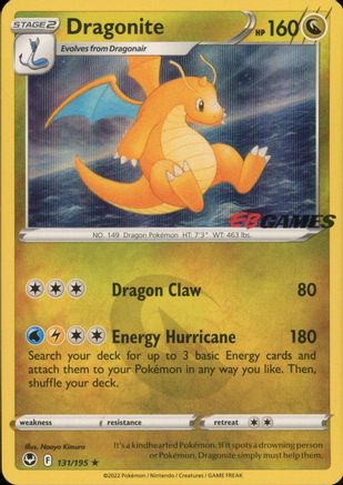 Dragonite - 131/195 (EB Games Exclusive) (131) Promo Holofoil