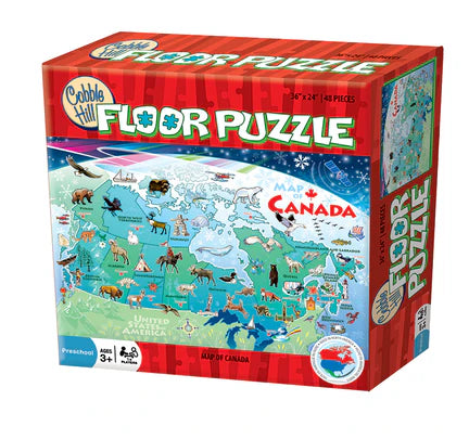 Map of Canada Floor 48pc Puzzle