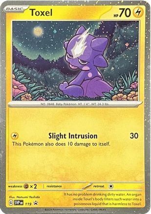 Toxel - 119 (119) Promo Holofoil