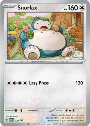 Snorlax - 122 (122) Promo Holofoil