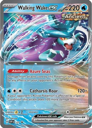 Walking Wake ex - 127 (127) Promo Holofoil