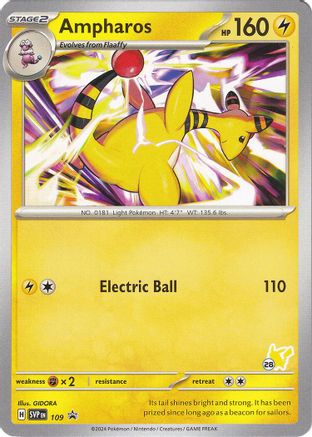 Ampharos - Pikachu 28 (109) Promo