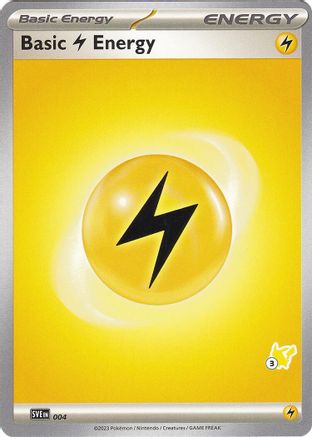 Basic Lightning Energy - Pikachu 3 (4) Common