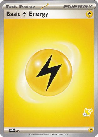 Basic Lightning Energy - Pikachu 11 (4) Common
