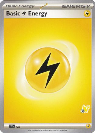 Basic Lightning Energy - Pikachu 12 (4) Common