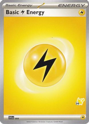 Basic Lightning Energy - Pikachu 24 (4) Common