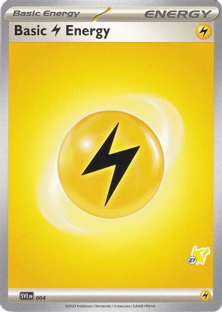 Basic Lightning Energy - Pikachu 27 (4) Common