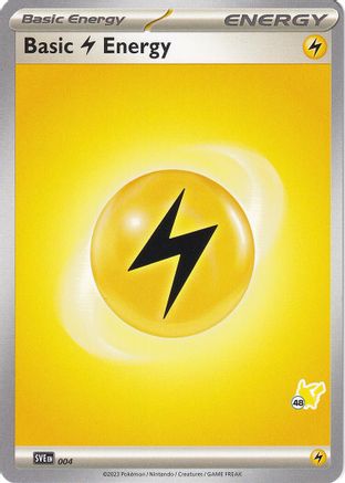 Basic Lightning Energy - Pikachu 48 (4) Common