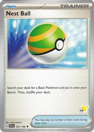 Nest Ball - Pikachu 44 (181) Uncommon