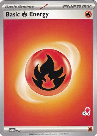 Basic Fire Energy - Armarouge 5 (2) Unconfirmed