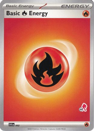 Basic Fire Energy - Armarouge 29 (2) Unconfirmed