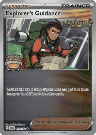 Explorer's Guidance - 147/162 (Regional Championships) (147) Uncommon Reverse Holofoil
