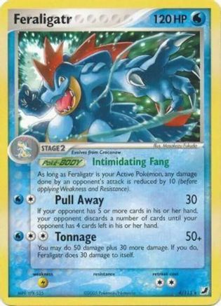 Feraligatr - 4/115 (4) Rare