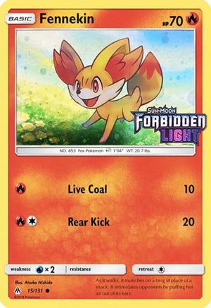 Fennekin - 15/131 (Toys R' Us Promo) (15) Promo Holofoil