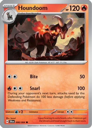 Houndoom - 008/064 (8) Common