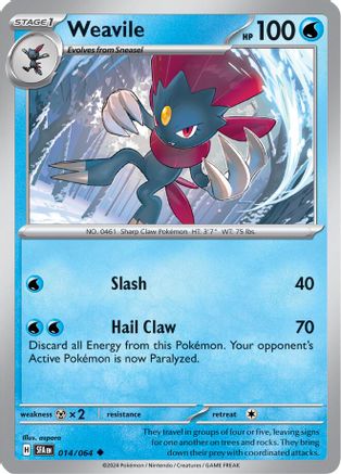 Weavile (14) Uncommon