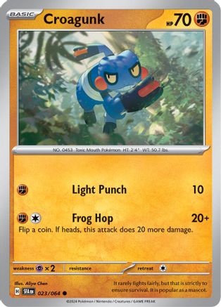 Croagunk (23) Common