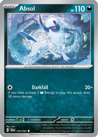 Absol (30) Common Reverse Holofoil