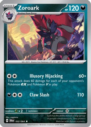 Zoroark (32) Rare Holofoil