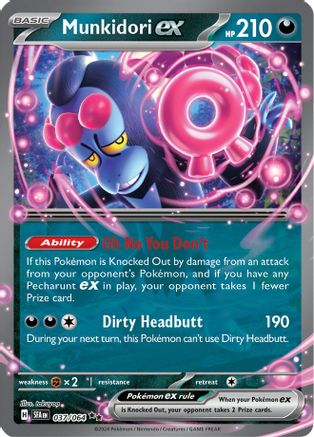 Munkidori ex - 037/064 (37) Double Rare Holofoil