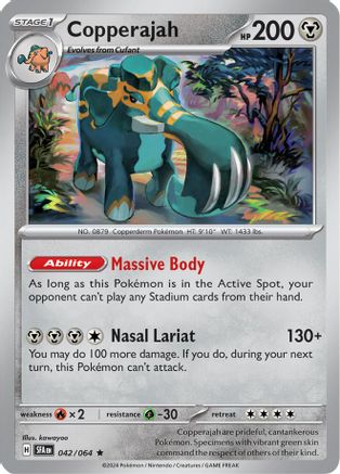 Copperajah (42) Rare Holofoil