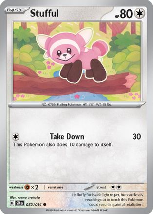 Stufful (52) Common Reverse Holofoil