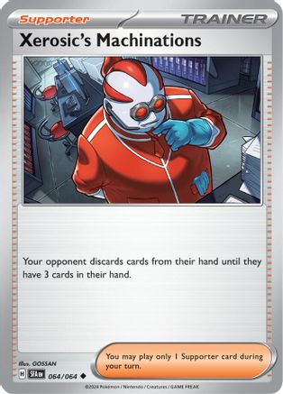 Xerosic's Machinations - 064/064 (64) Uncommon Reverse Holofoil