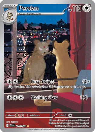 Persian - 078/064 (78) Illustration Rare Holofoil