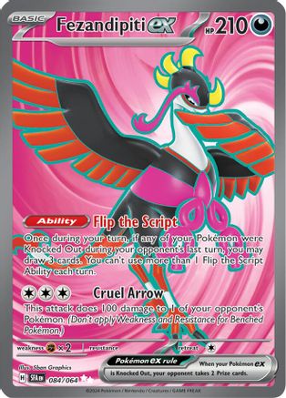 Fezandipiti ex - 084/064 (84) Ultra Rare Holofoil
