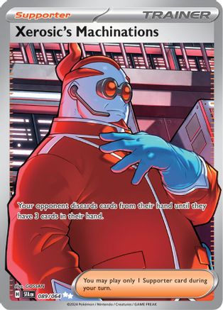 Xerosic's Machinations - 089/064 (89) Ultra Rare Holofoil