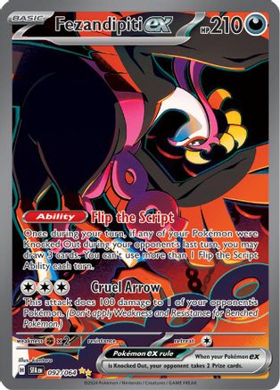 Fezandipiti ex - 092/064 (92) Special Illustration Rare Holofoil