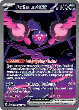 Pecharunt ex - 093/064 (93) Special Illustration Rare Holofoil