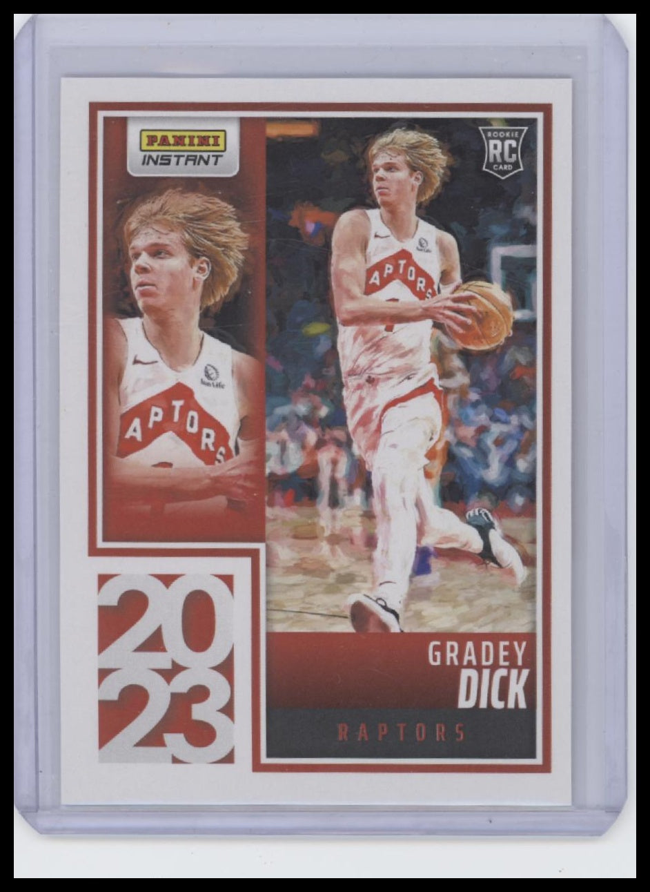 Gradey Dick Instant Basketball SSP Rookie