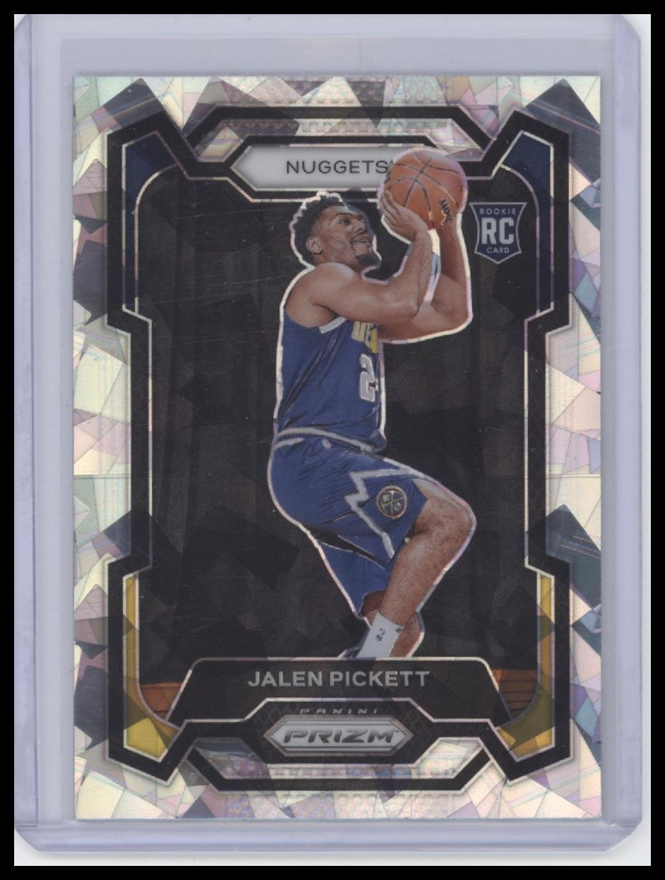 2023-24 Panini Prizm #167 Jalen Pickett Prizms Ice