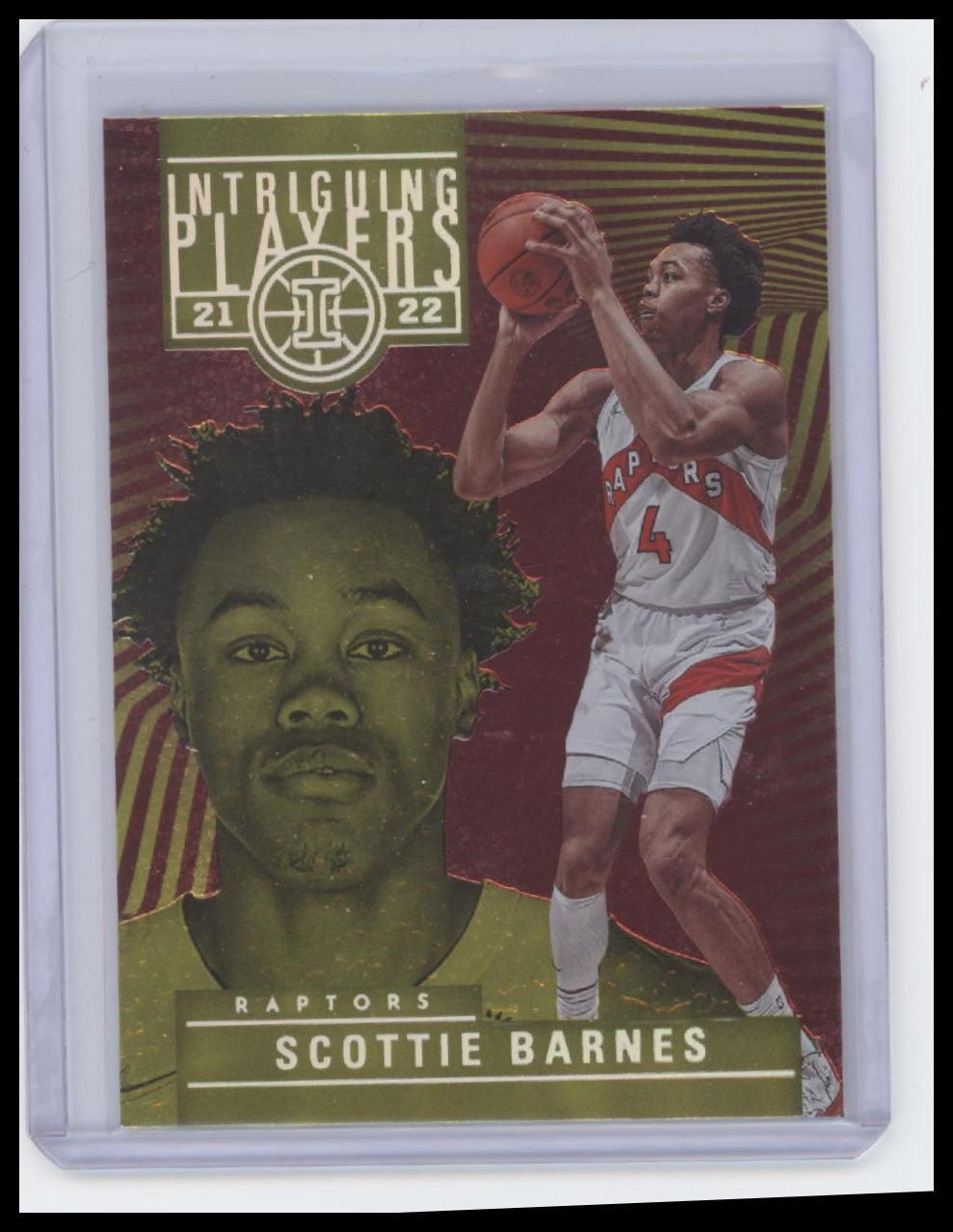 2021-22 Panini Illusions #28 Scottie Barnes Intriguing Players